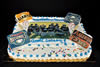 Order Ref: PI-099 Custom Team Photo Themed Ice Cream Cake.